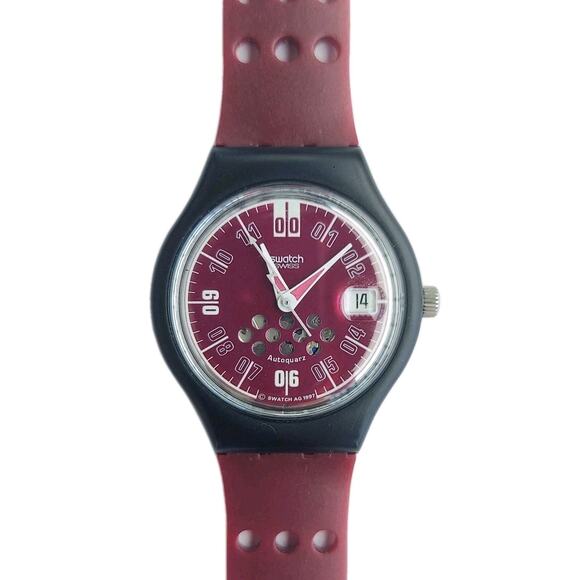 Vintage Swatch Watch NEUTRONS STB400 1998 Rare Swiss Made Autoquartz New In Case - Picture 1 of 9